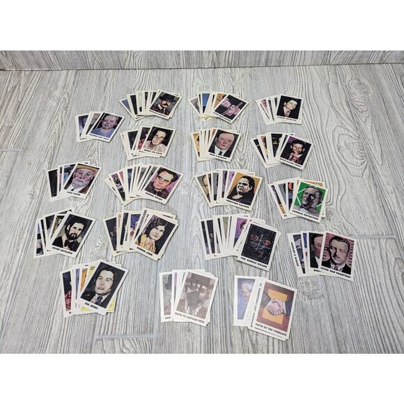 True Crime Card Series Trading Cards Lot Of 186 Vintage - Picture 1 of 8